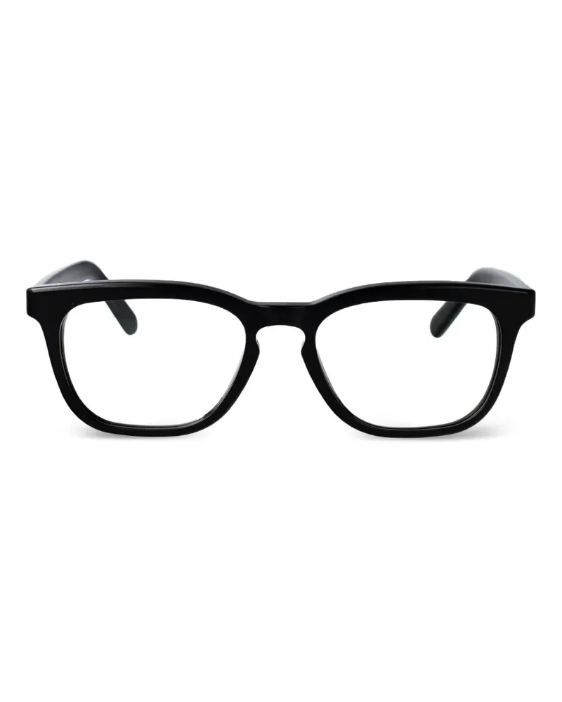 Maison Margiela Lunettes 12 square-frame glasses - Schwarz Schwarz
