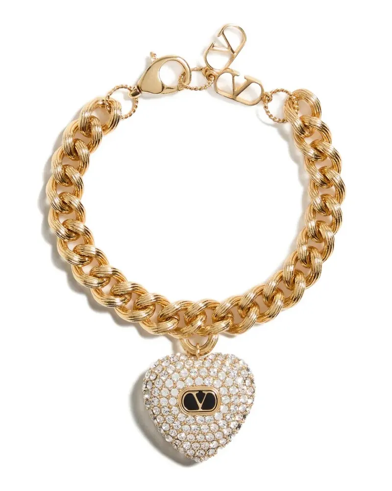 Valentino Garavani Couer Royal Armband - Gold Gold