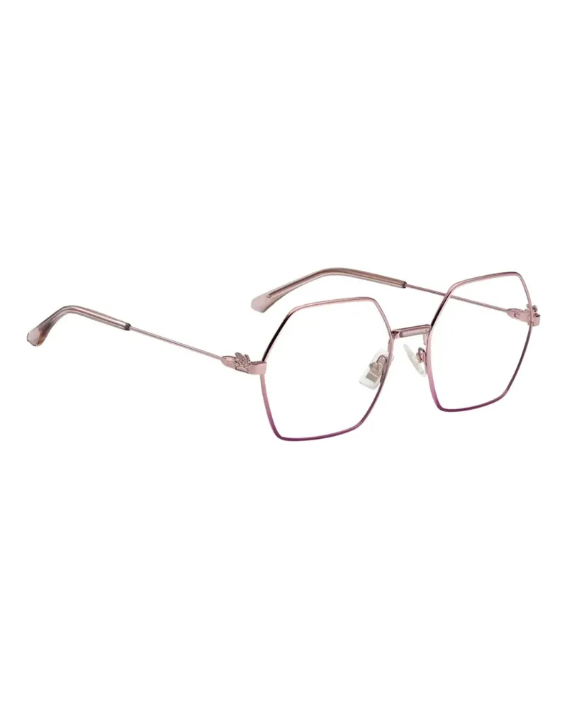 Etro geometric-frame glasses - Rosa Rosa