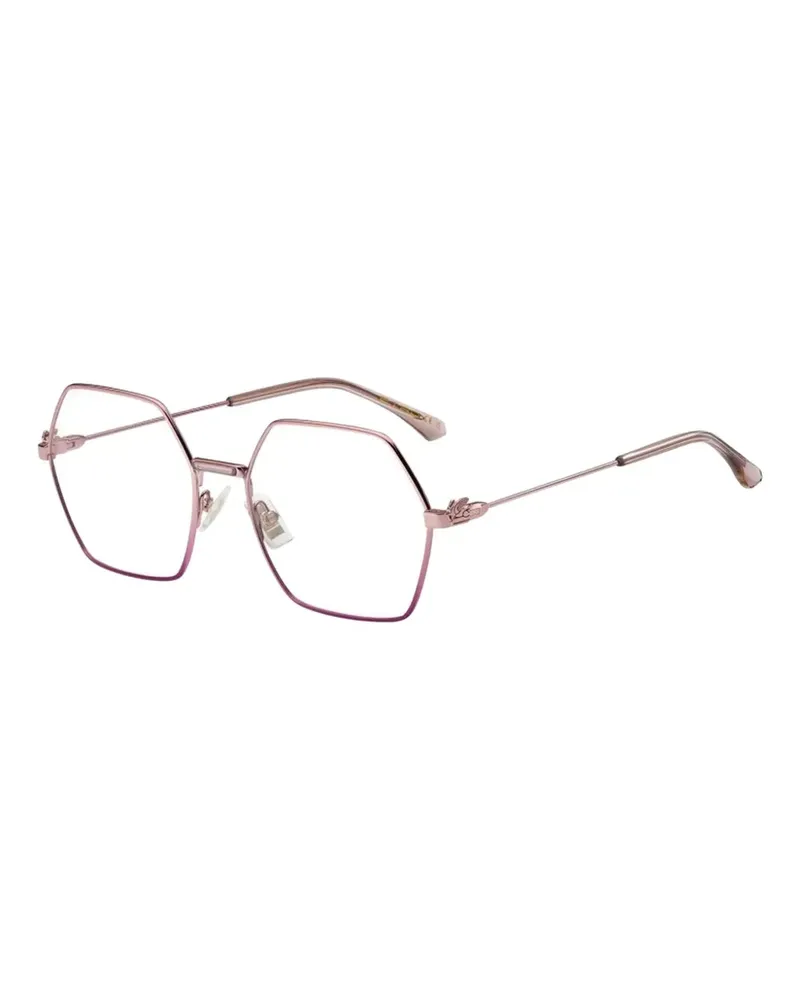 Etro Brille mit geometrischem Gestell - Rosa Rosa
