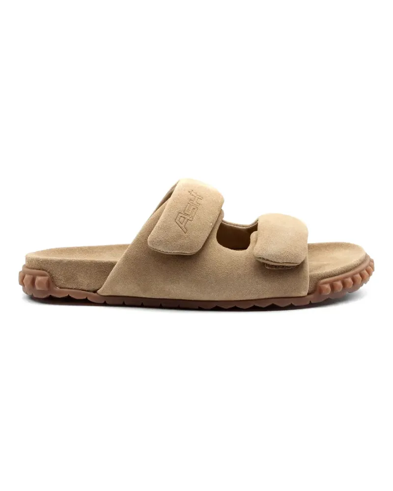 ash Twist touch-strap sandals - Nude Nude
