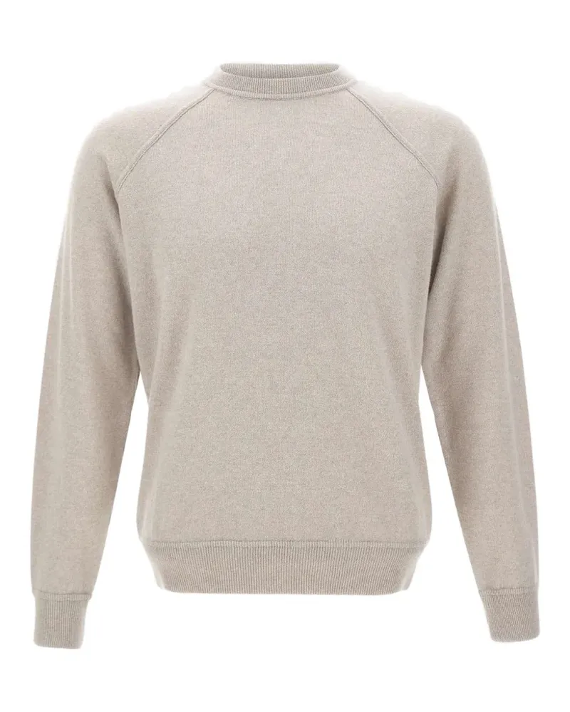 Filippo de Laurentiis raglan-sleeves ribbed sweater - Nude Nude