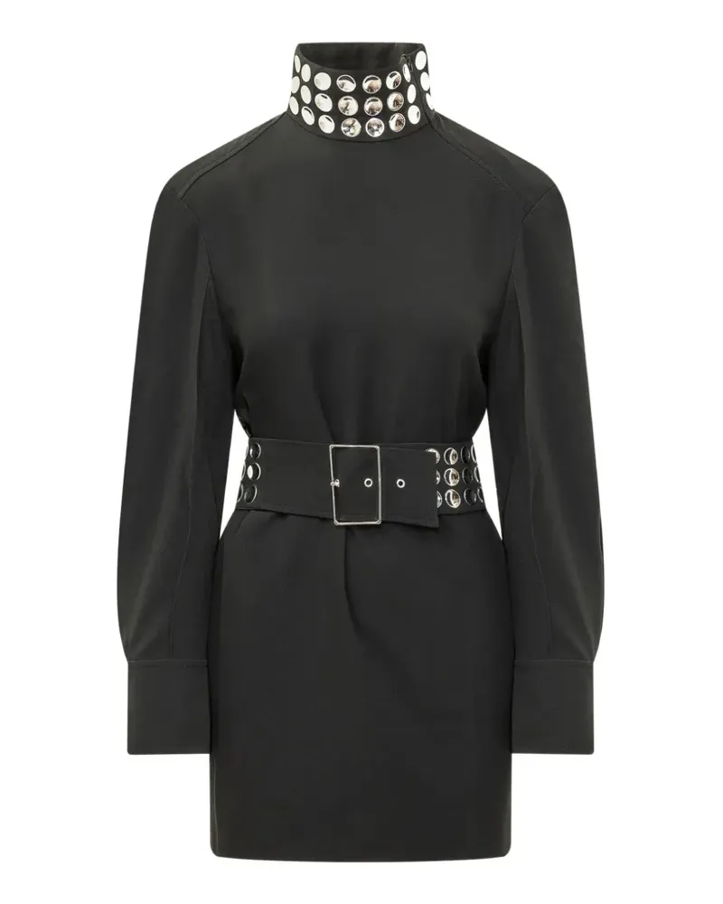 IRO Minikleid mit Nieten - Schwarz Schwarz