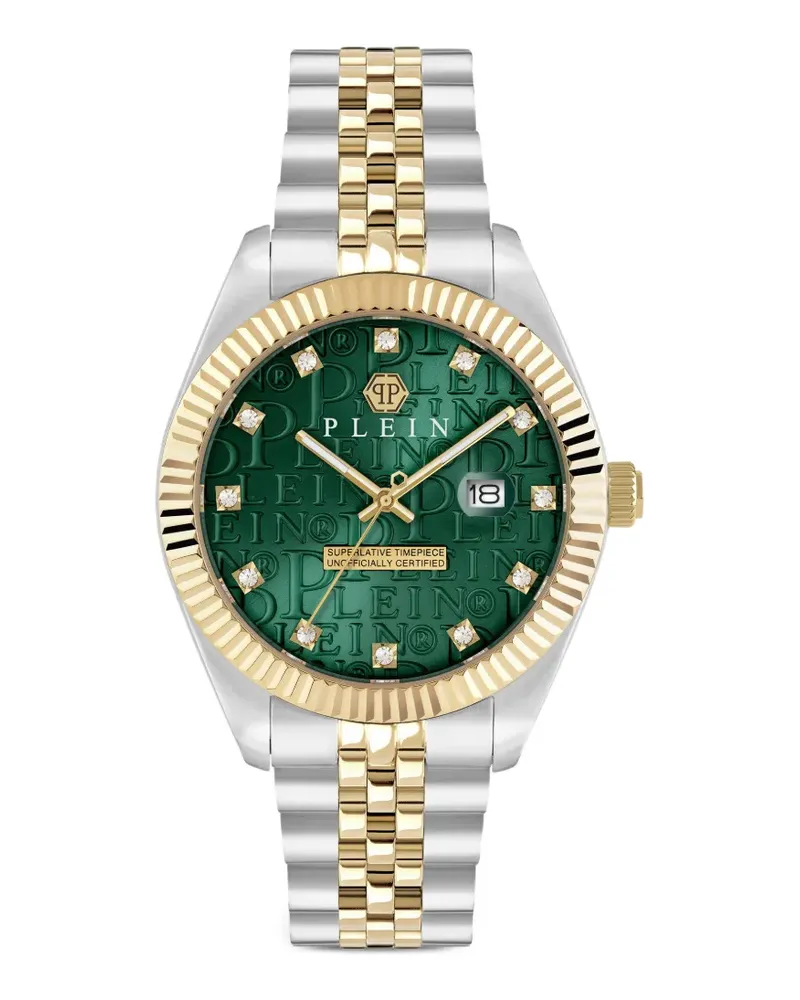Philipp Plein Date Superlative Gent 41mm watch - Grün Grün