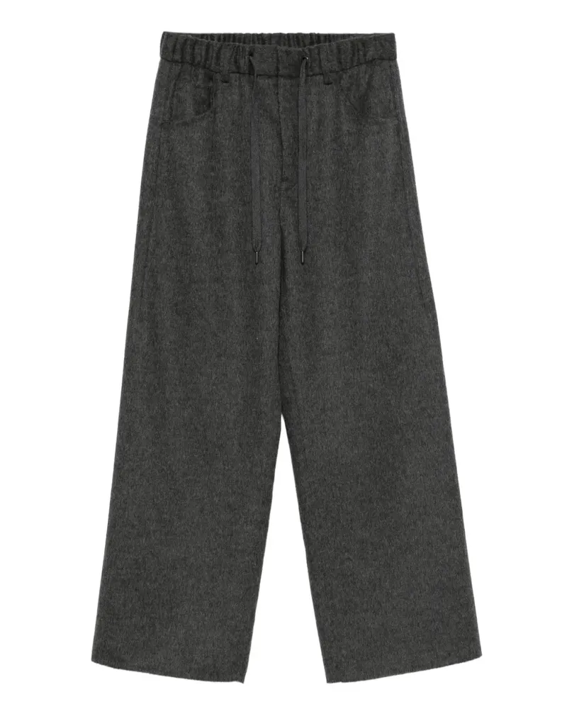 Brunello Cucinelli Hose mit Kordelzug - Grau Grau