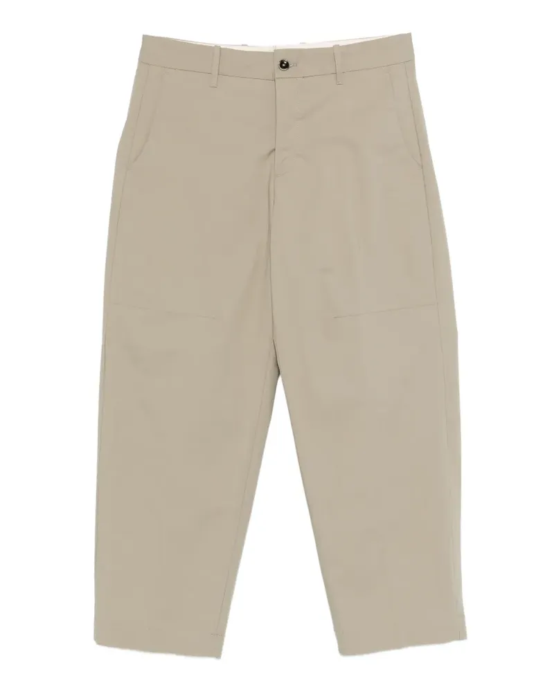 nine:inthe:morning Franco belt-loop trousers - Grün Grün