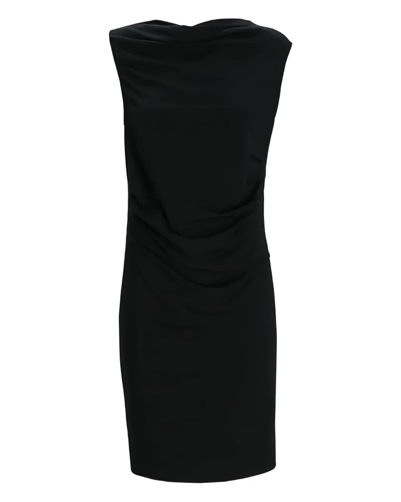 HUGO BOSS Enila Minikleid - Schwarz Schwarz