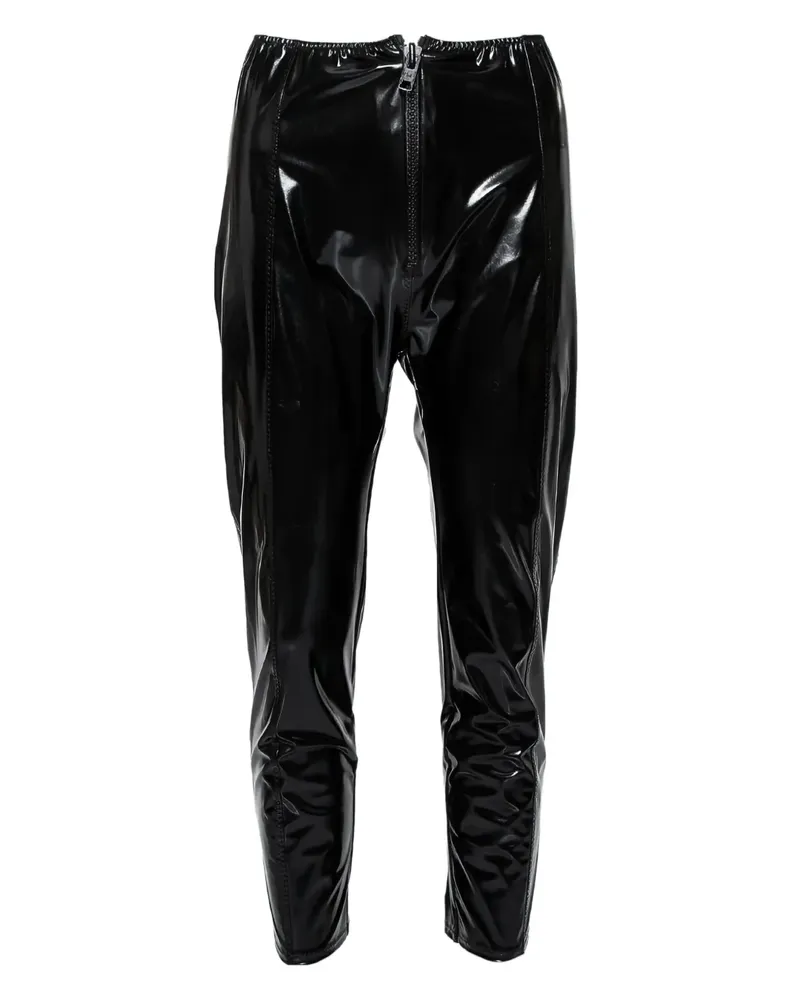 Lisa Marie Fernandez Pre-owned Hose aus Faux-Leder - Schwarz Schwarz