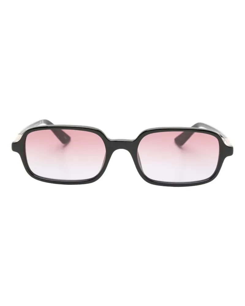 Chloé rectangle-frame sunglasses - Schwarz Schwarz