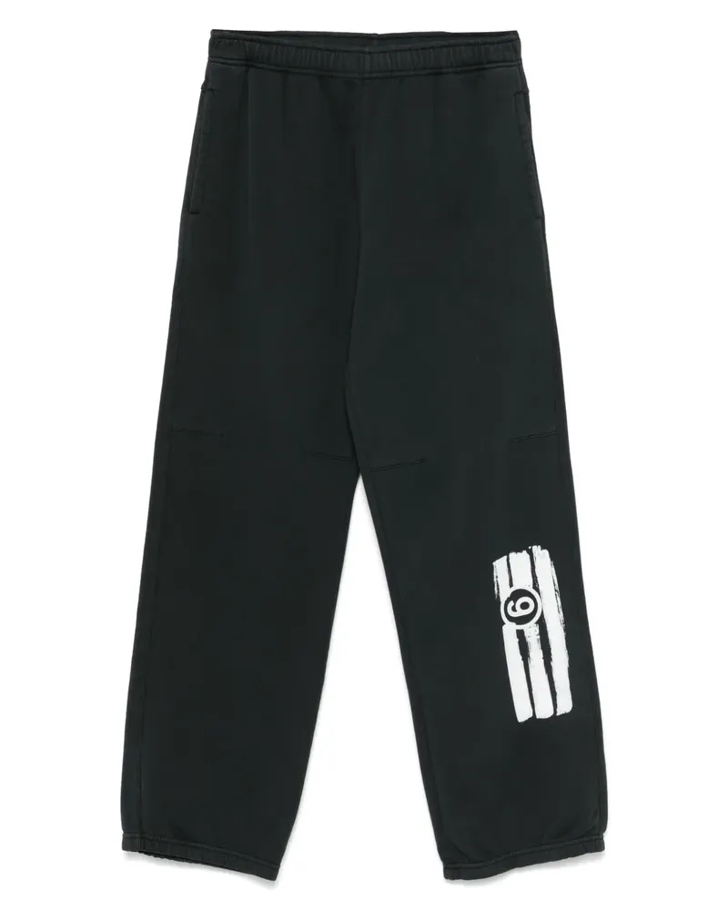 Maison Margiela Jogginghose mit Nummern-Motiv - Grau Grau