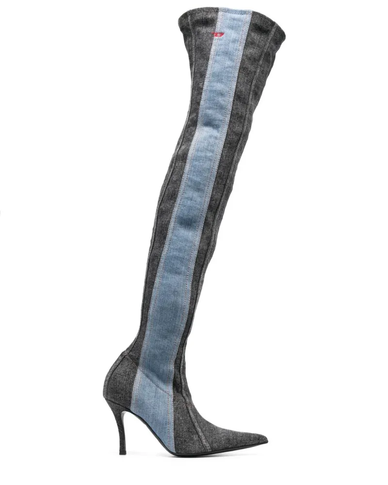 Diesel D-Venus Stiefel - Schwarz Schwarz