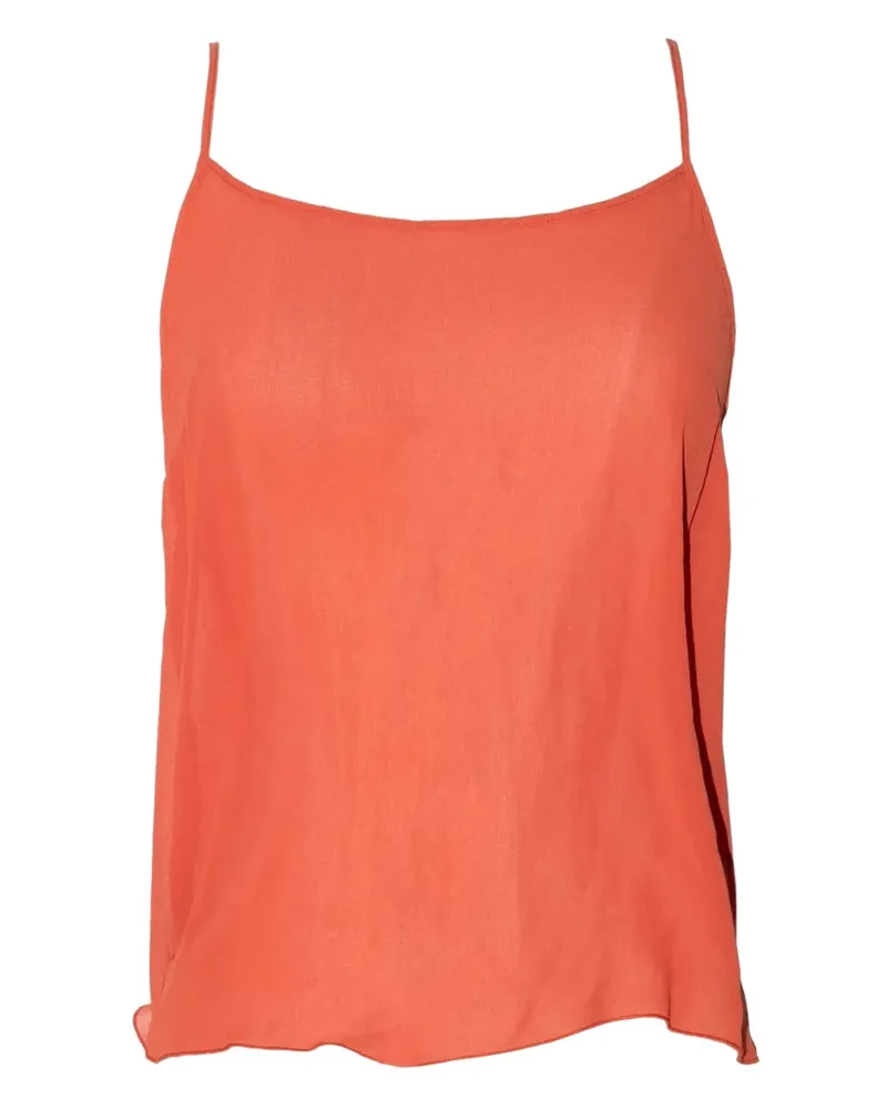 See by Chloé sheer top - Orange Orange