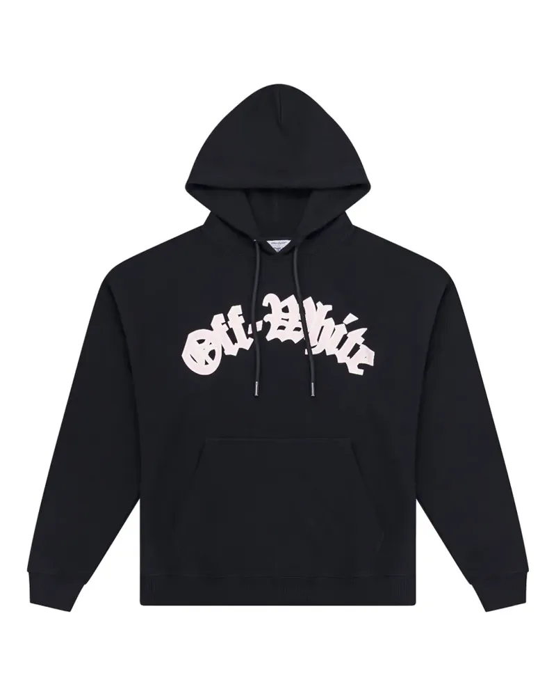 OFF-WHITE Goth logo hoodie - Schwarz Schwarz