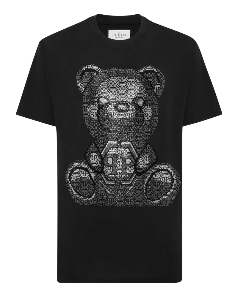 Philipp Plein 3D Terry T-Shirt - Schwarz Schwarz