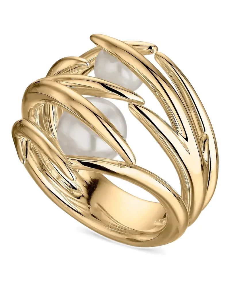 Shaun Leane Hook Ring mit Süßwasserperlen - Gold Gold