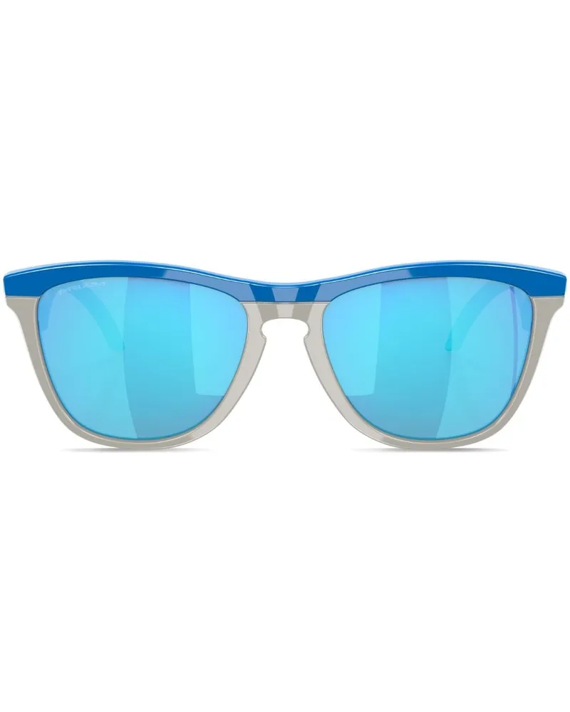 Oakley Eckige Frogskins Hybrid Sonnenbrille - Blau Blau