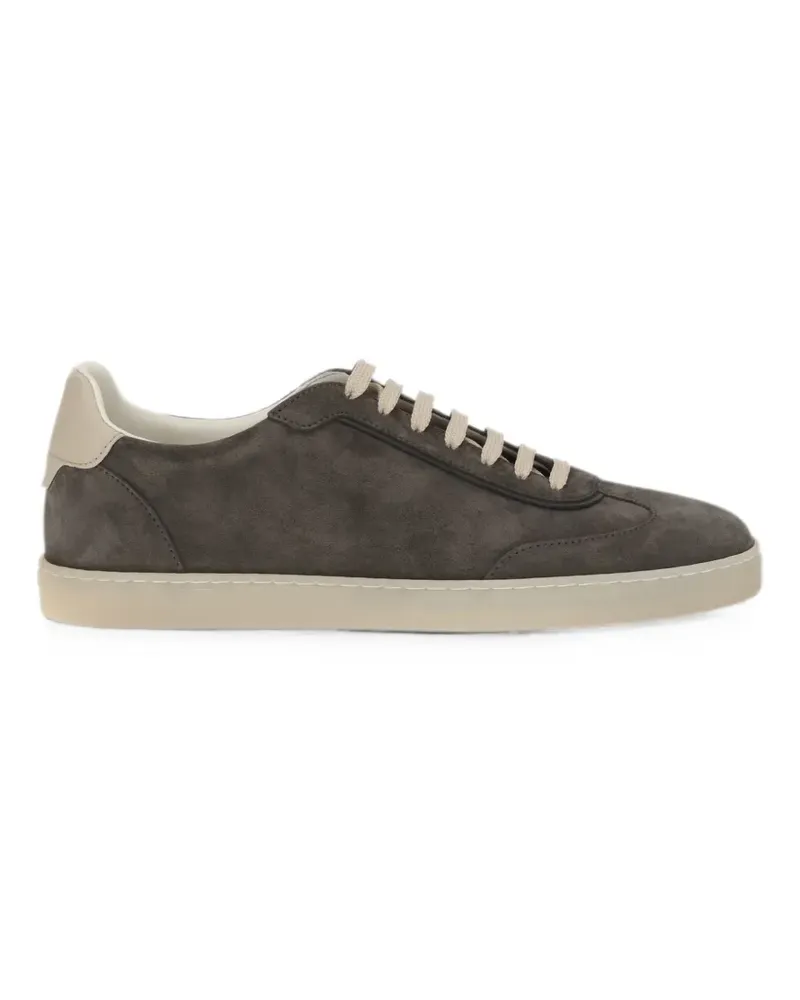Brunello Cucinelli Sneakers aus Wildleder - Grau Grau