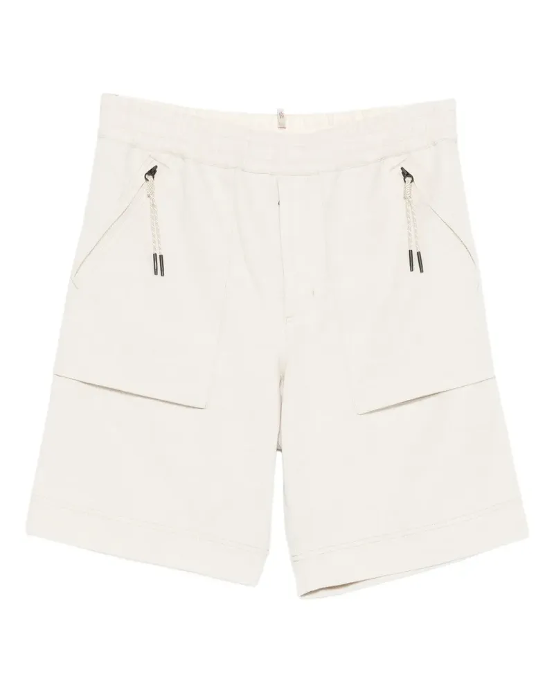 Moncler zip-pocket cargo shorts - Nude Nude