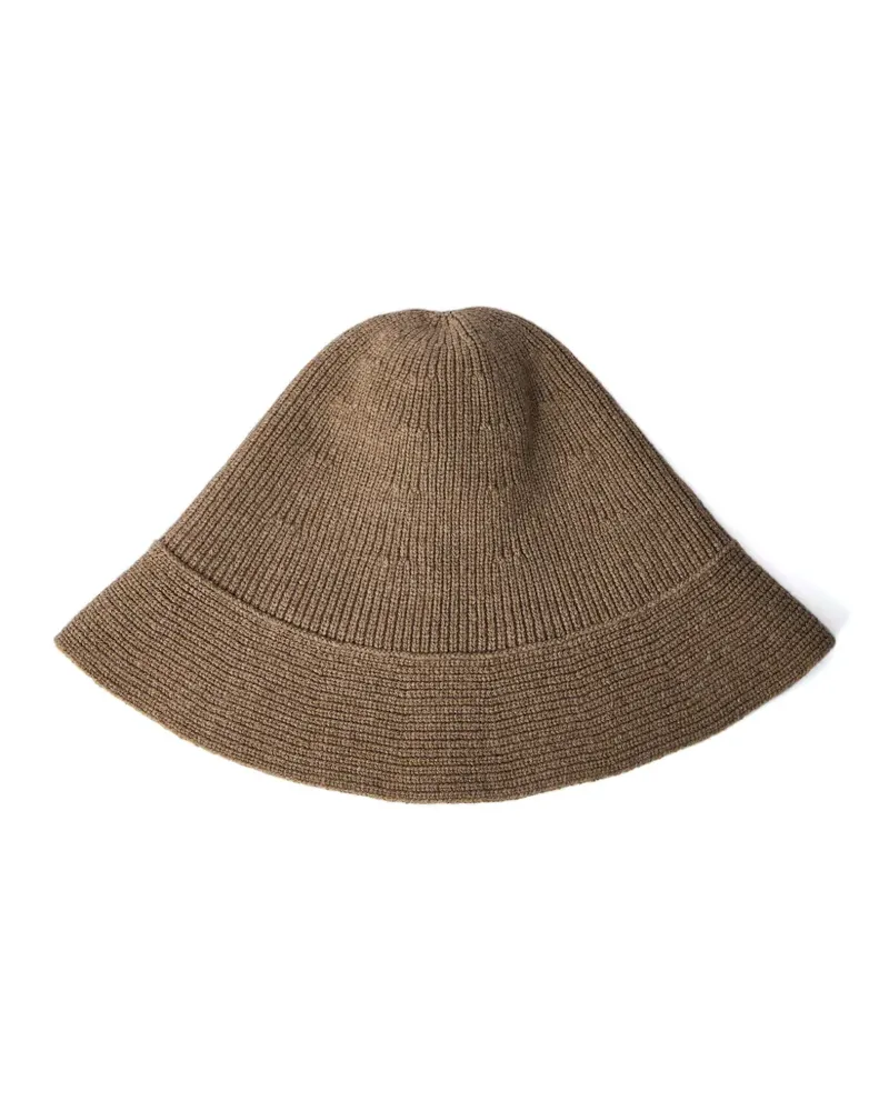 The Row Gerippte Beanie - Nude Nude