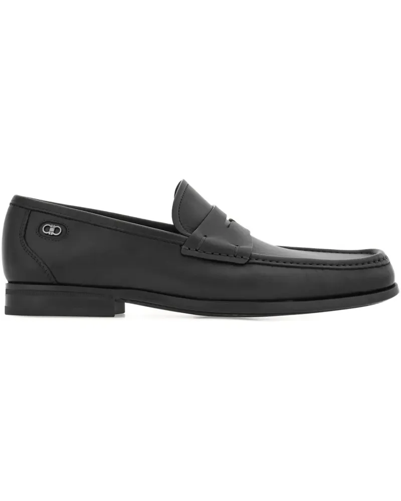 Ferragamo Penny-Loafer aus Leder - Schwarz Schwarz