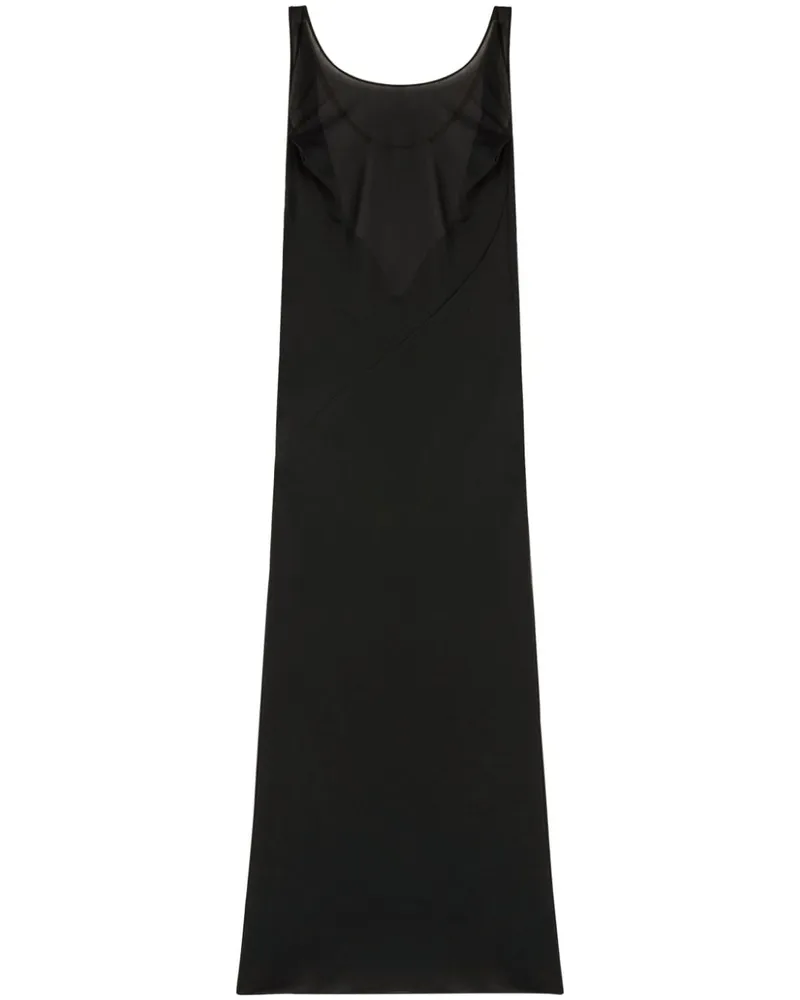 Palm Angels Rückenfreies Maxikleid - Schwarz Schwarz