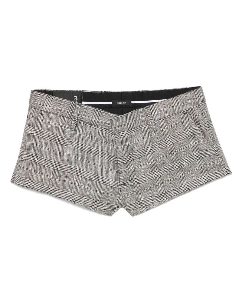 R13 Kurze Shorts - Schwarz Schwarz