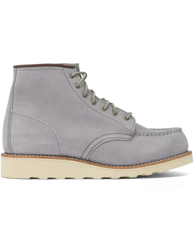 Red Wing Shoes Schnürstiefel aus Wildleder - Grau Grau