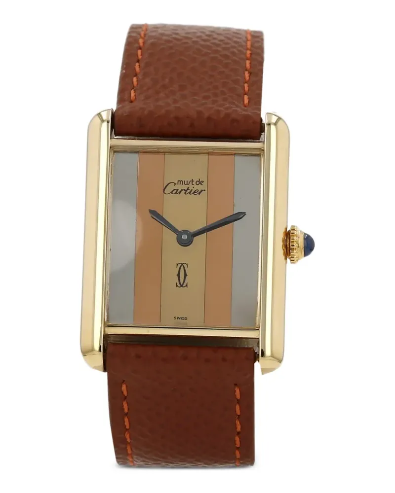 Cartier 1990s Tank Must 31 mm watch - Gold Gold