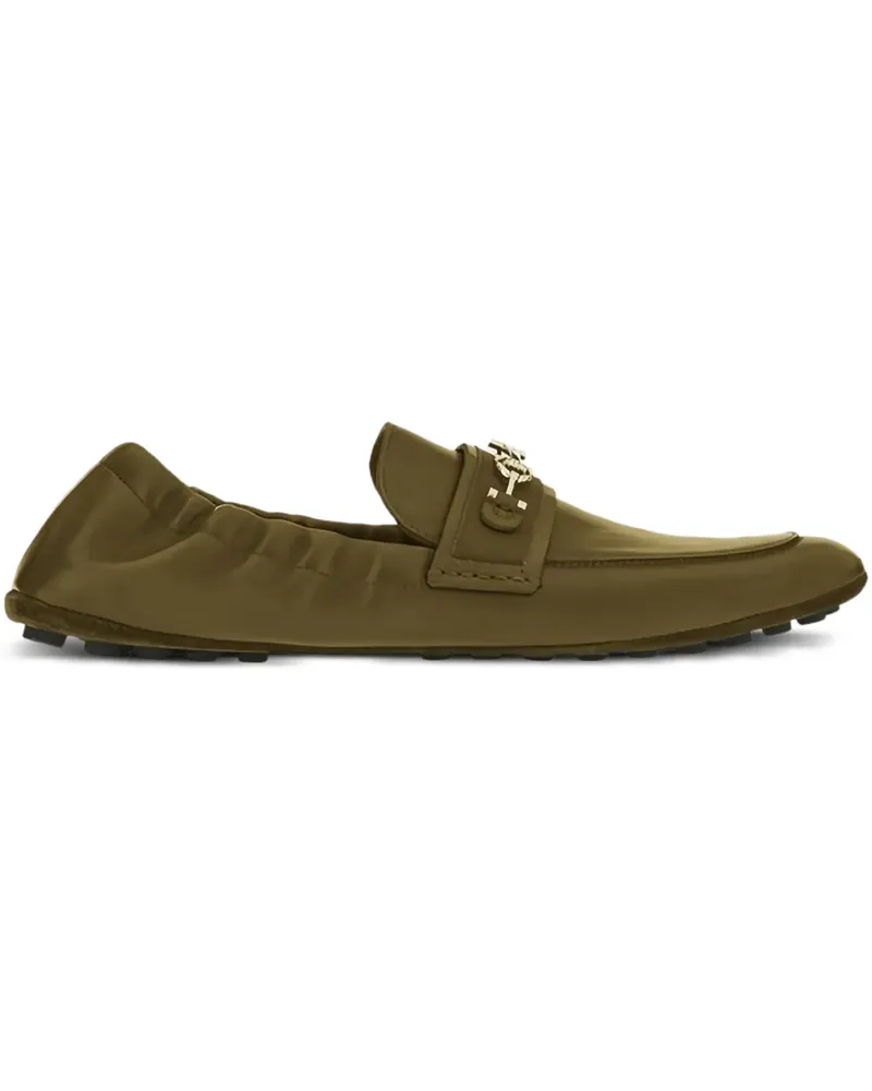 Ferragamo Loafer mit Gancini-Detail - Grün Grün