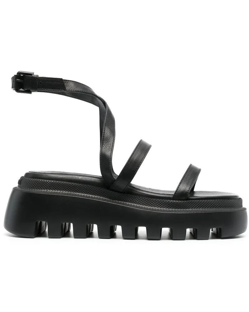 Vic Matié Sandalen mit dicker Sohle - Schwarz Schwarz