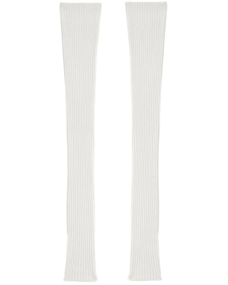 Cashmere In Love Stulpen aus Kaschmir - Weiß Weiß