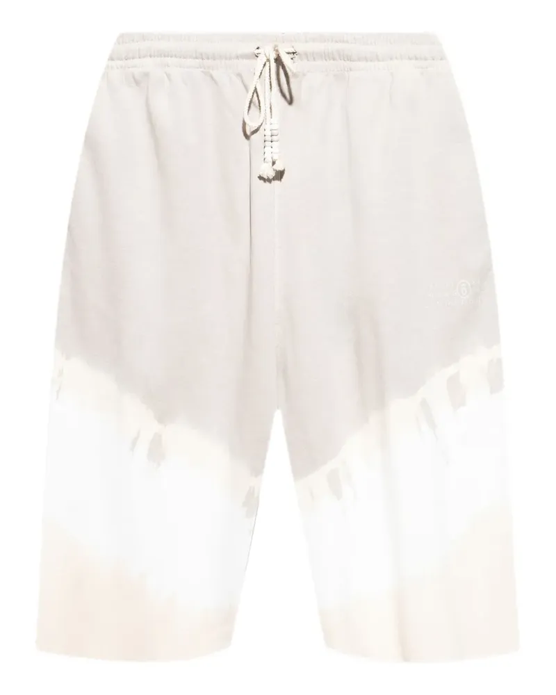 Maison Margiela Joggingshorts mit Batikmuster - Nude Nude