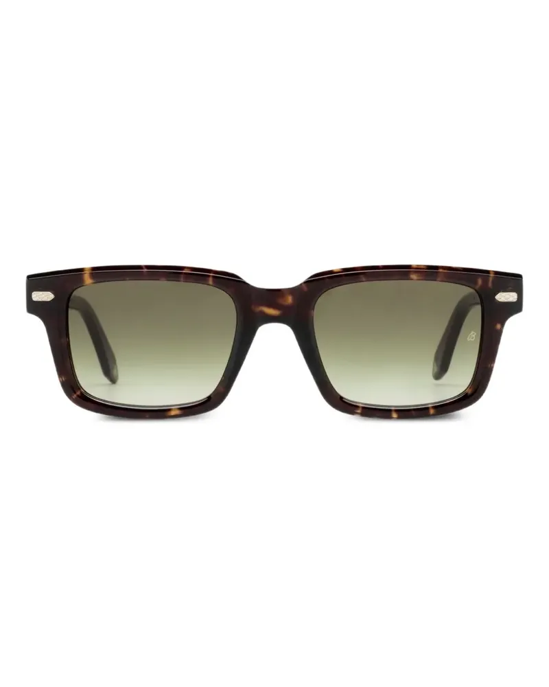 Cutler and Gross Sonnenbrille mit eckigem Gestell - Braun Braun