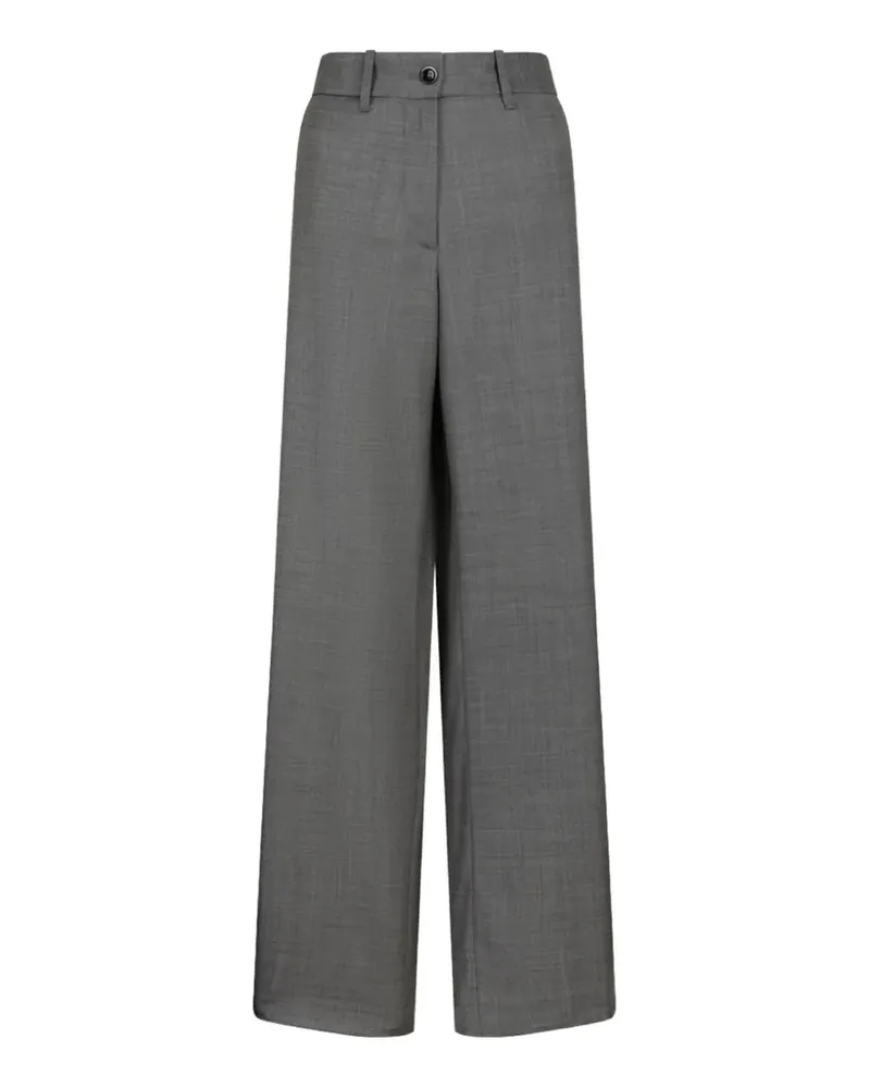 nine:inthe:morning wide-leg trousers - Grau Grau
