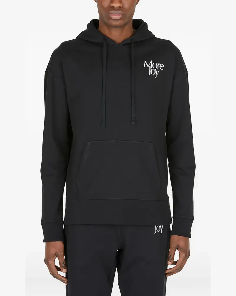 MORE JOY Hoodie mit Print - Schwarz Schwarz