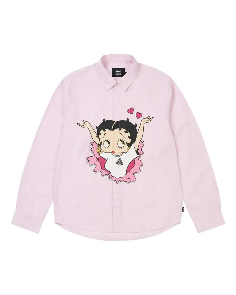 PALACE Betty Boop Hemd mit Print - Rosa Rosa
