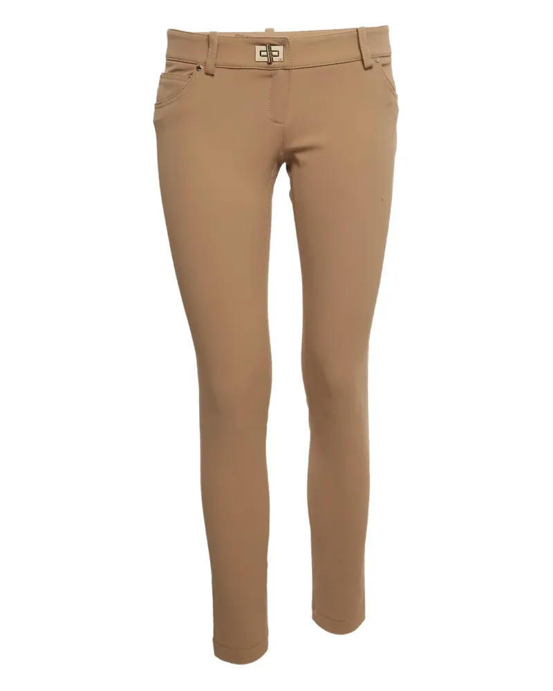 Elisabetta Franchi Pre-owned Hose mit Drehverschluss - Nude Nude