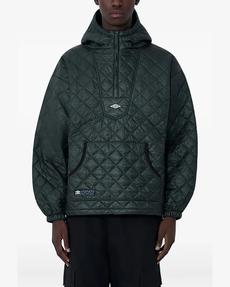 Umbro padded half-zip hoodie - Grün Grün