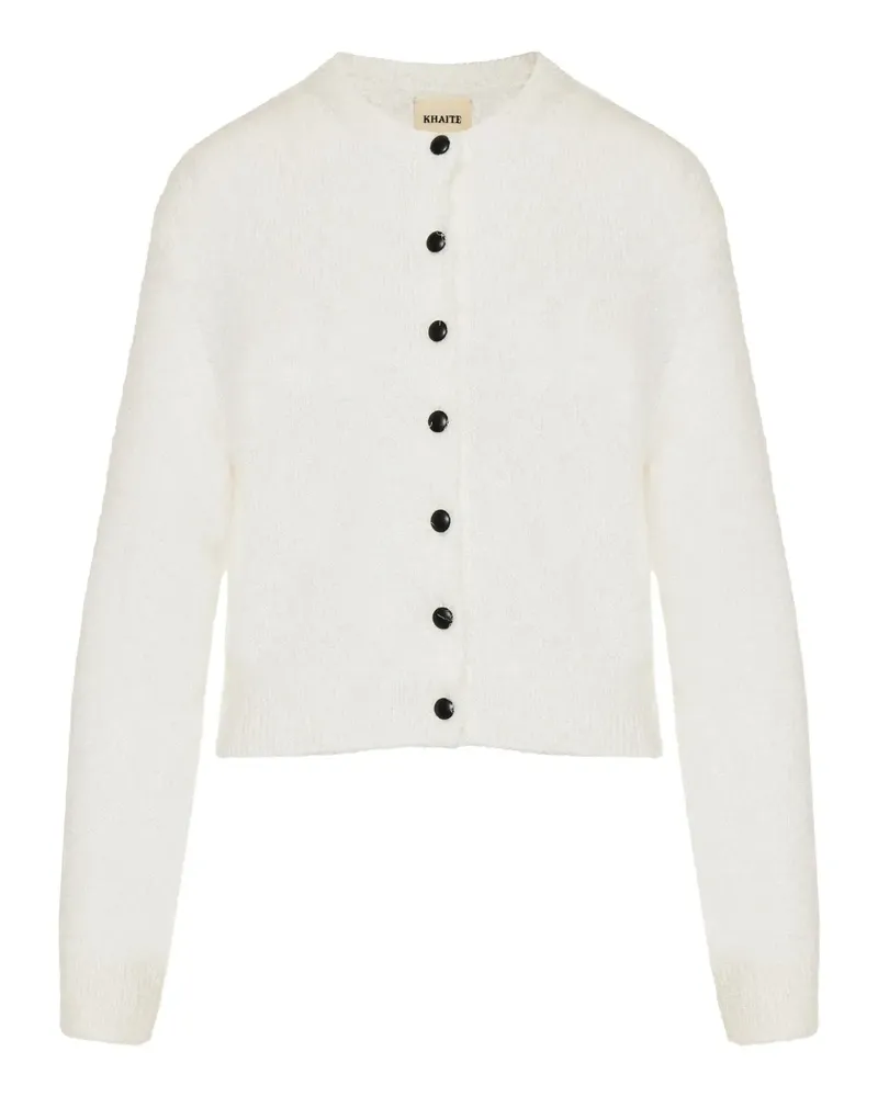 KHAITE Cardigan mit Knopfverschluss - Weiß Weiß