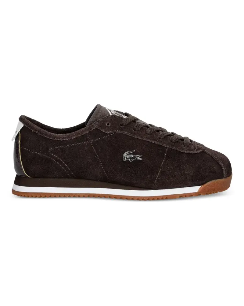 Lacoste Sneakers aus Wildleder - Braun Braun
