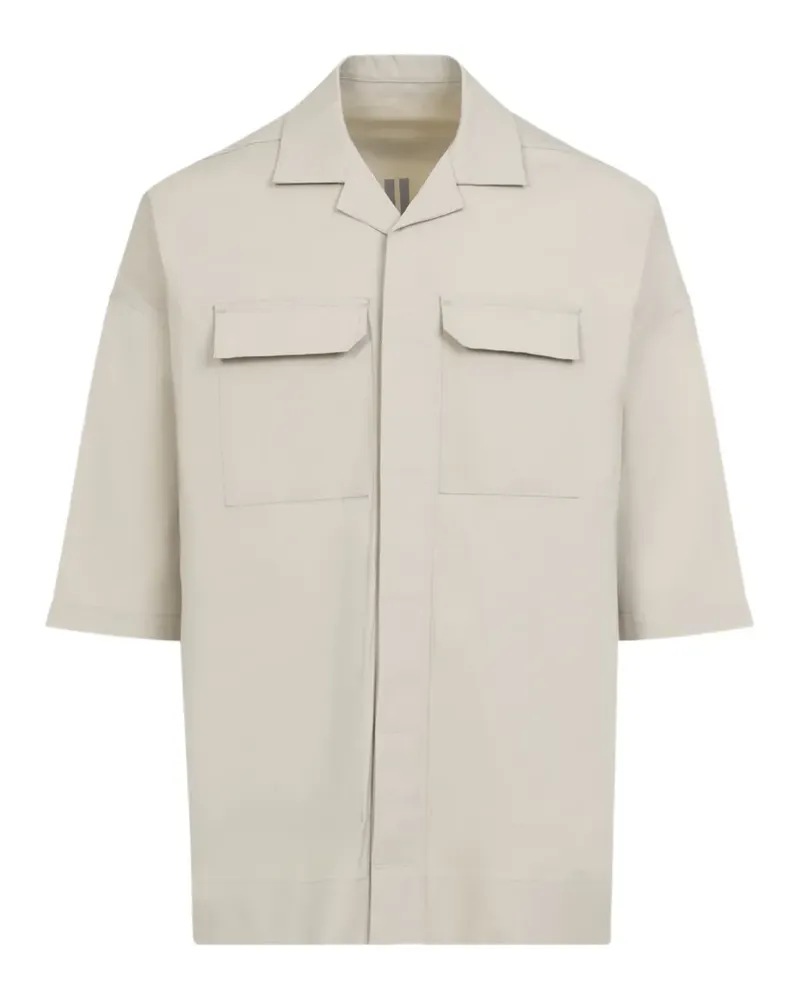 Rick Owens Magnum Tommy Hemd - Nude Nude