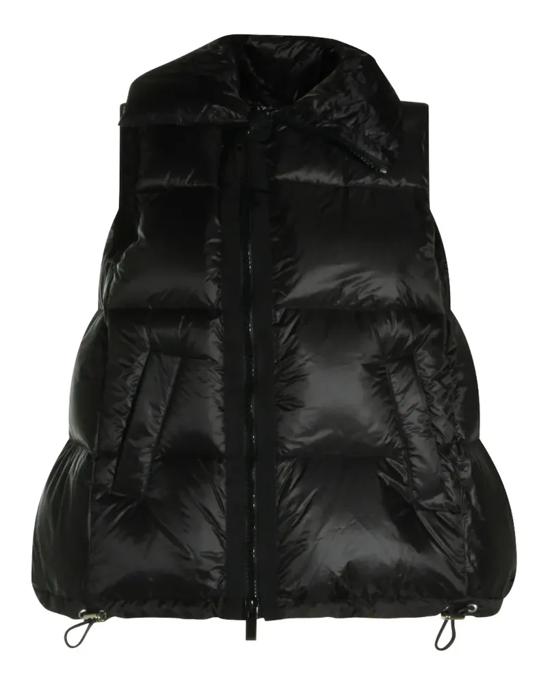 Sacai quilted puffer gilet - Schwarz Schwarz