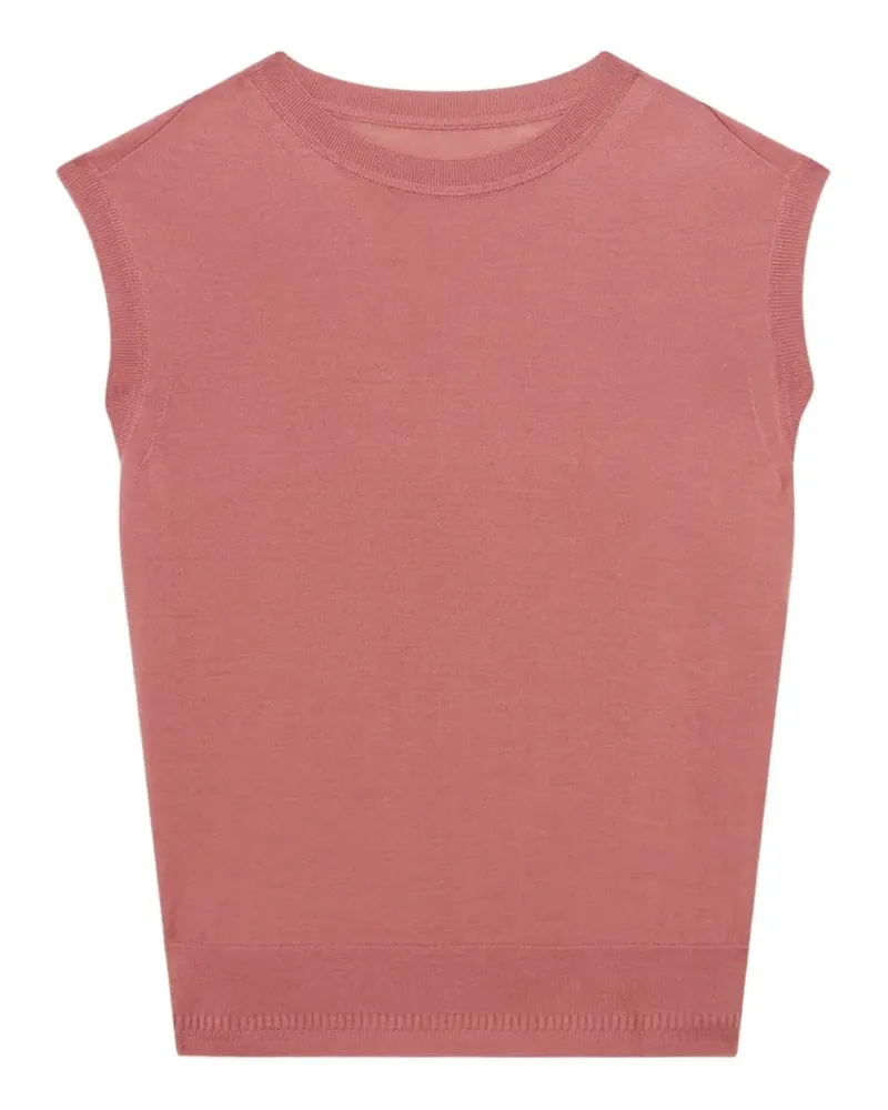 Another Tomorrow featherweight sleeveless top - Rosa Rosa