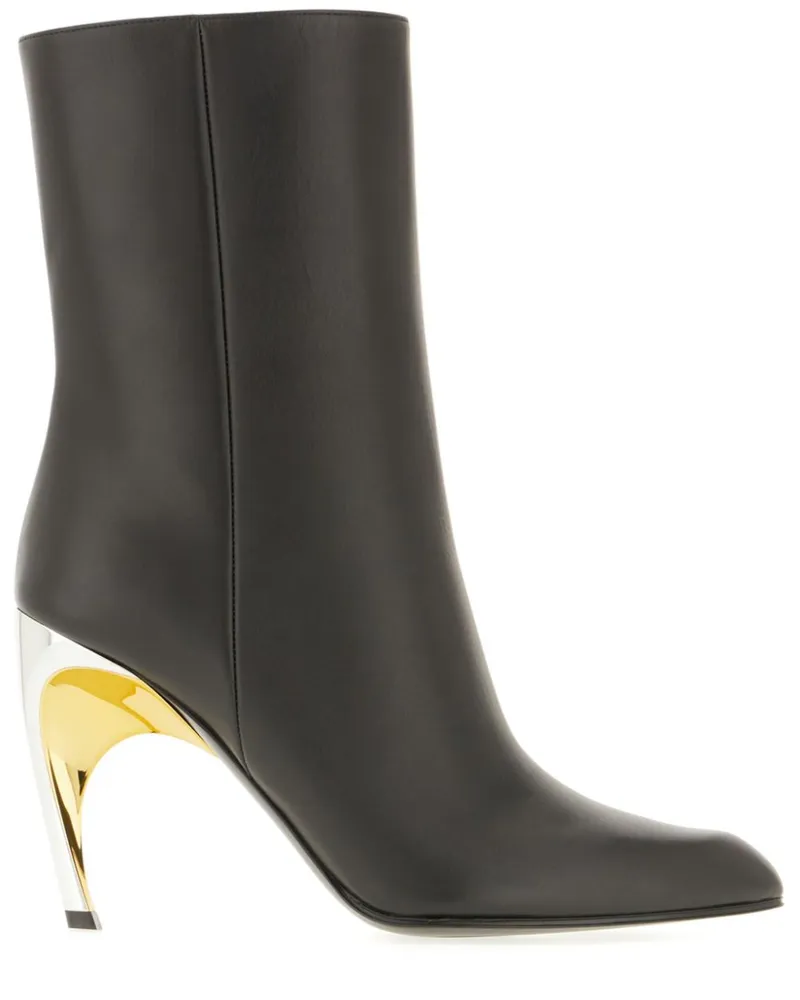 Alexander McQueen Klassische Stiefeletten 95mm - Schwarz Schwarz