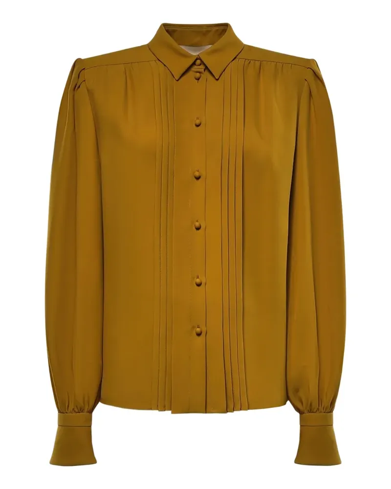 Valentino Garavani Cady Couture Hemd - Gelb Gelb
