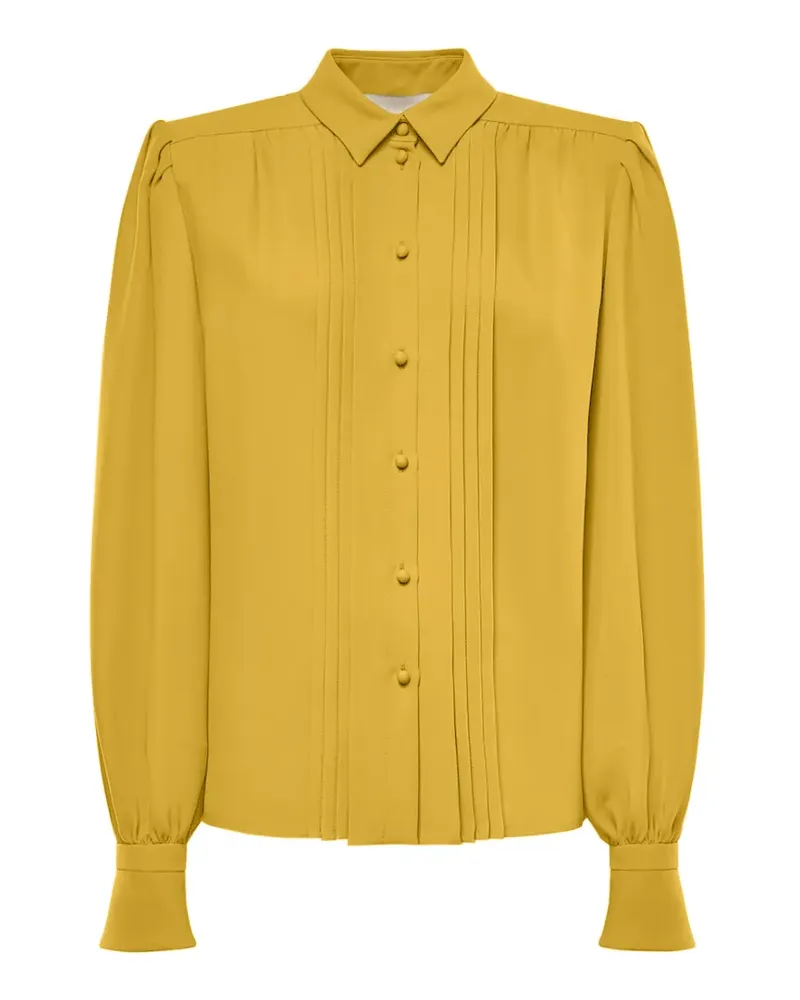 Valentino Garavani Cady Couture Hemd - Gelb Gelb