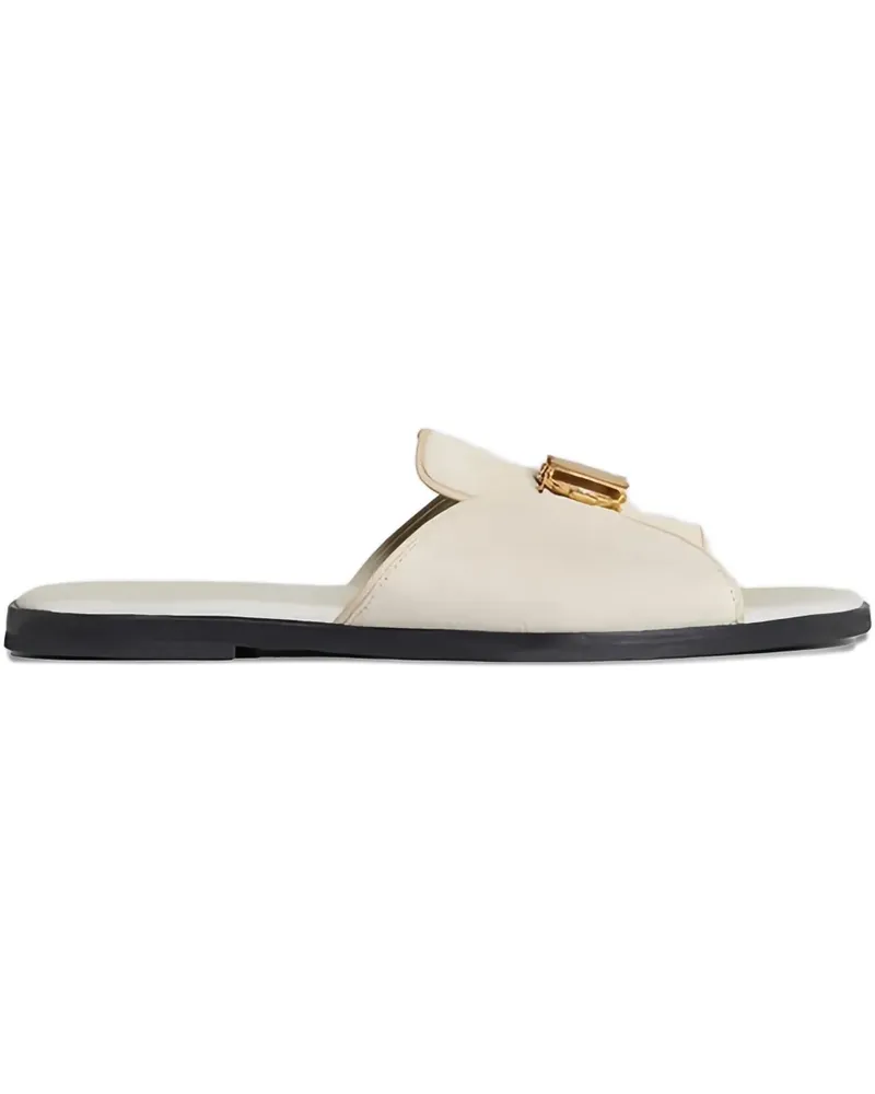 AGNONA Sandalen aus Wildleder - Nude Nude