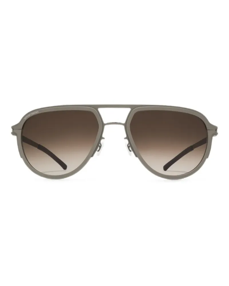 Mykita x Rimowa Heritage pilot-frame sunglasses - Grün Grün