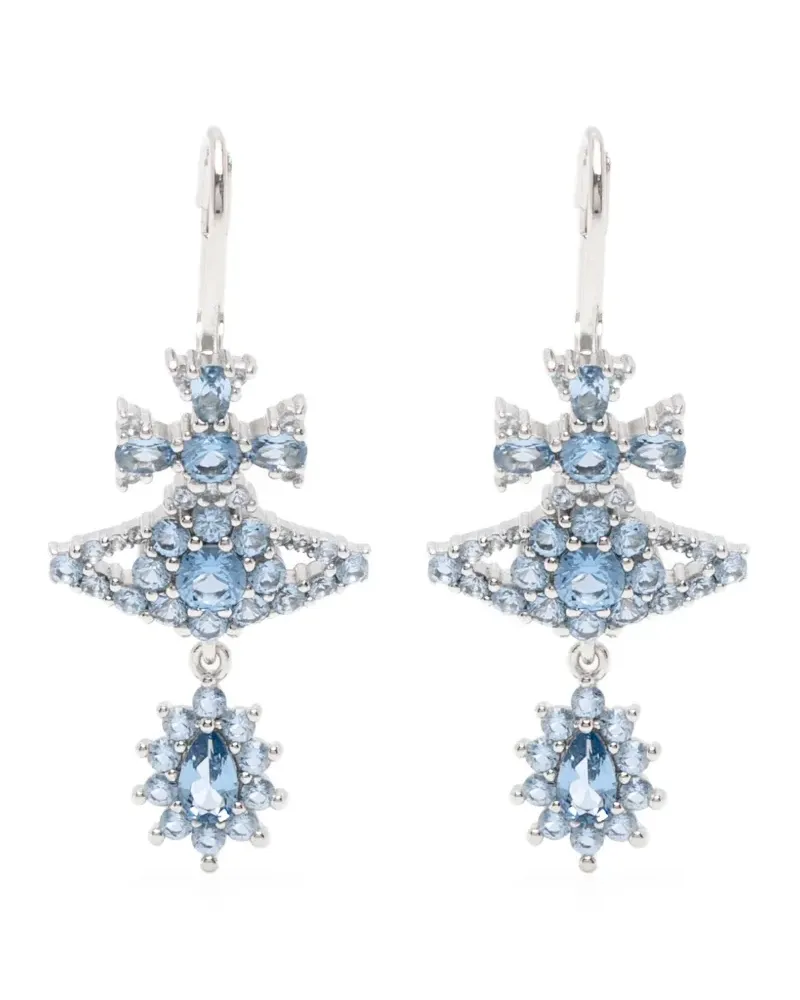 Vivienne Westwood Masha Ohrringe mit Orb-Detail - Silber Silber