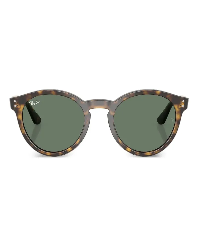Ray Ban 2180 Reverse Sonnenbrille mit rundem Gestell - Braun Braun